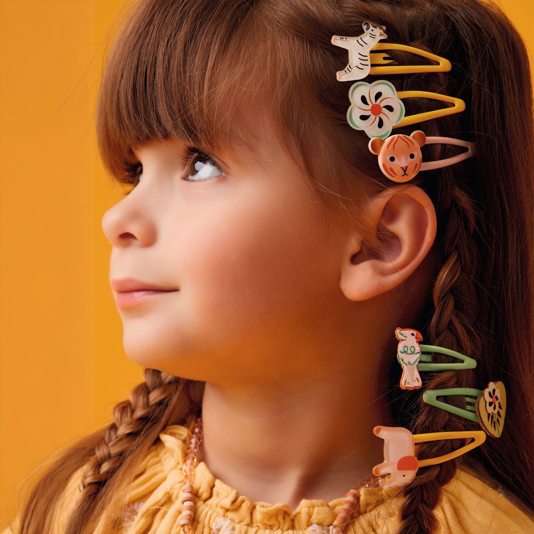 50 Fermagli Per Capelli Colorati Larrel – Mini Clip In Plastica Per Bambine, Perfetti Per Trecce E Code Di Cavallo - 3