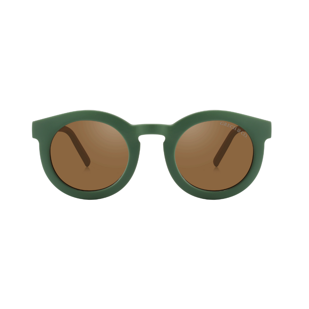 Grech & Co POLARIZED SUNGLASSES- ADULT - CHECKS SUNSET + ORCHARD