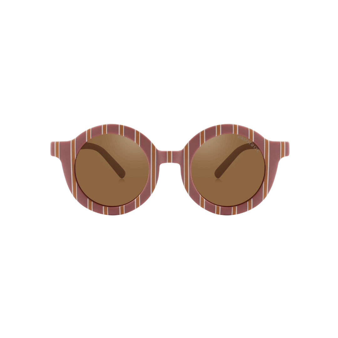 Round retro polarized sunglasses on sale