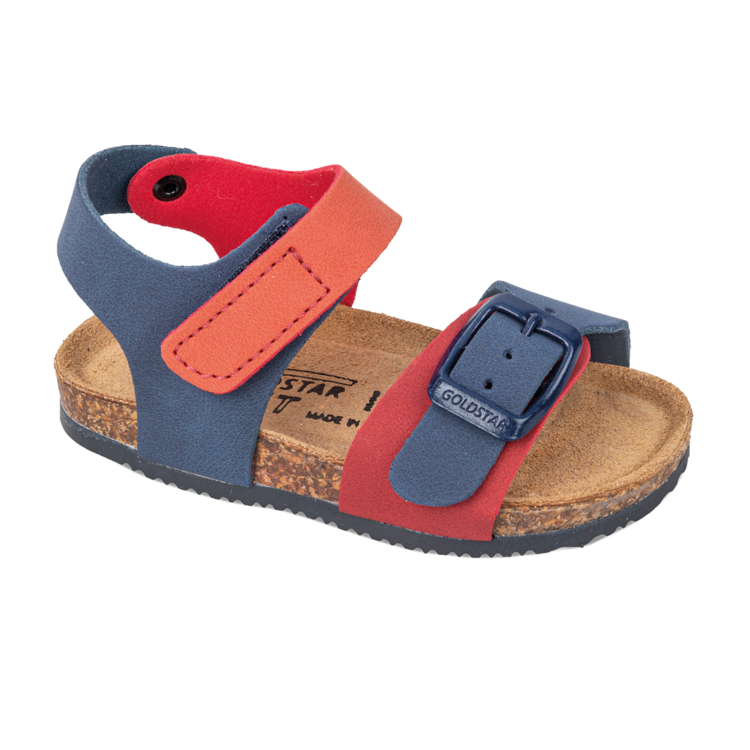 Super flexible open sandals, Brick