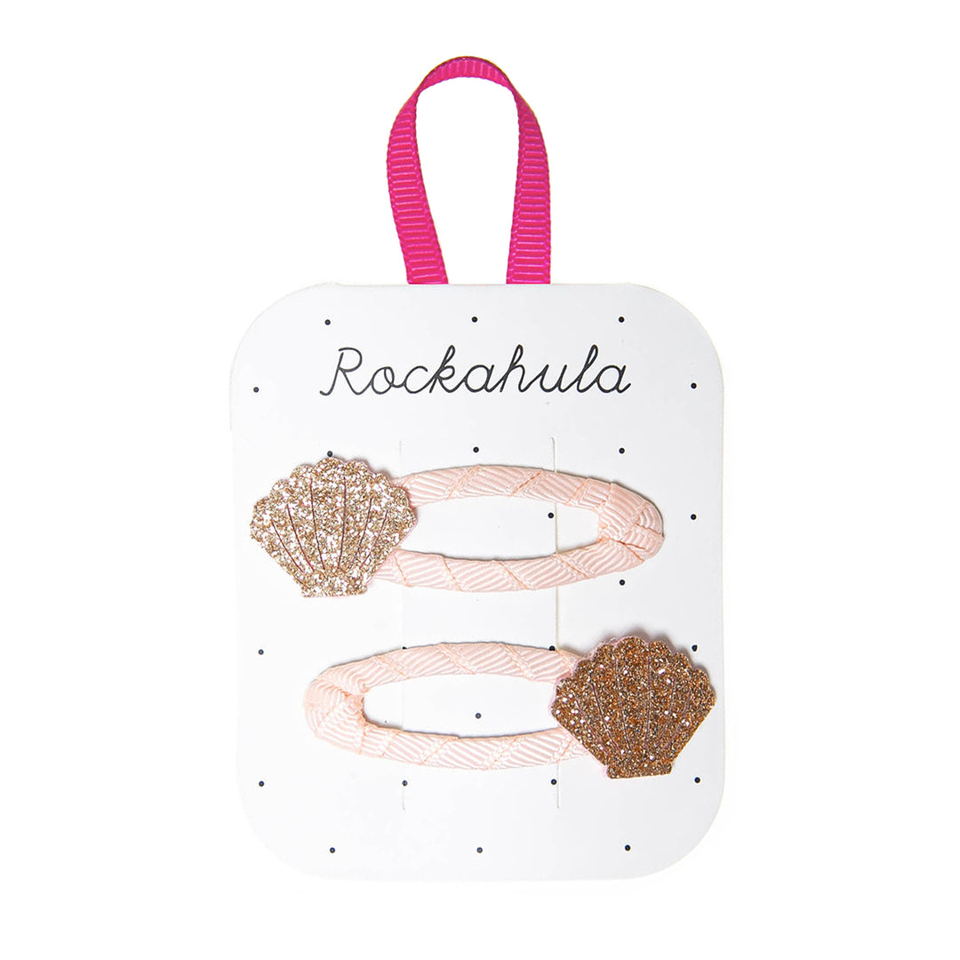 Fermagli per capelli Conchiglia glitter | Rockahula kids