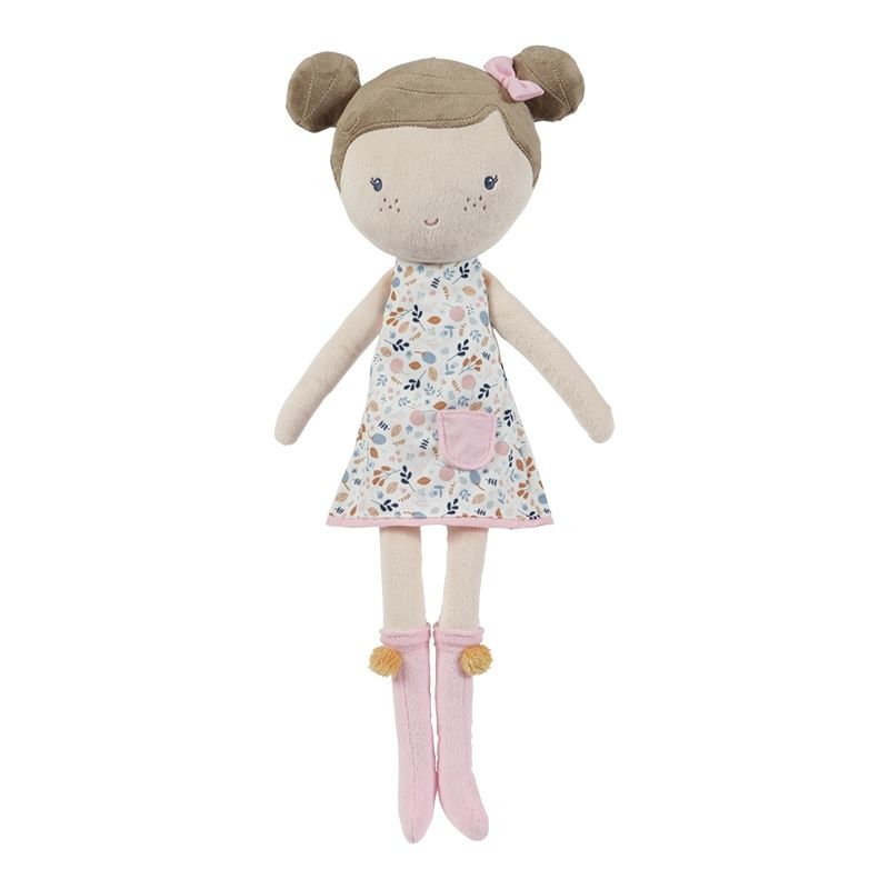 Bambola in stoffa 50cm, Rosa | Little dutch cuddle doll large