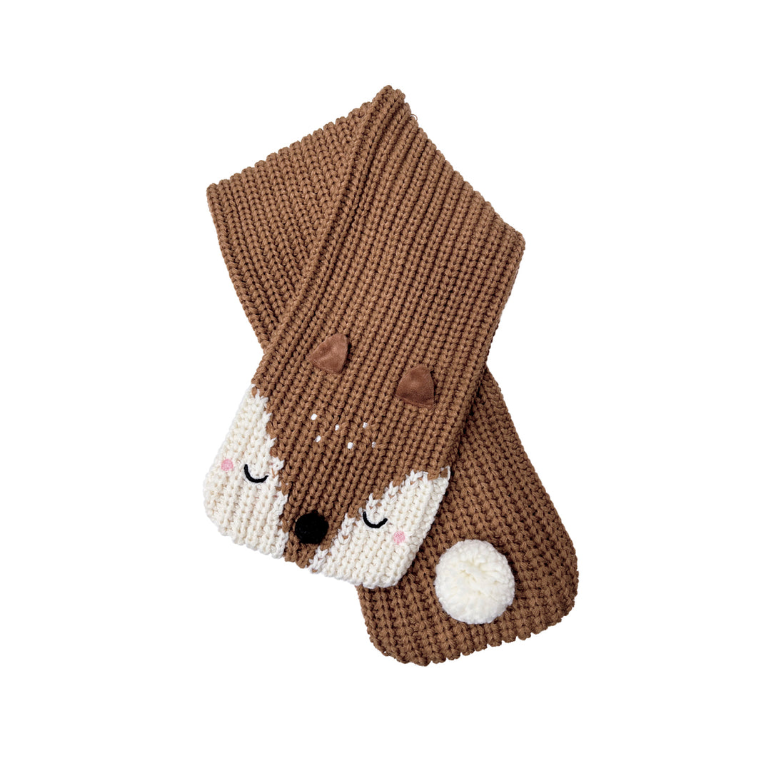 Sciarpa lavorata a maglia cerbiatto per bambini | Rockahula