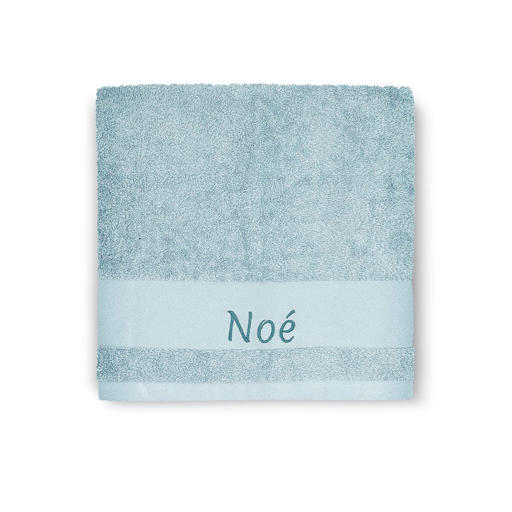 Asciugamano personalizzabile 70 x 140 Blu, Oiseau Bateau