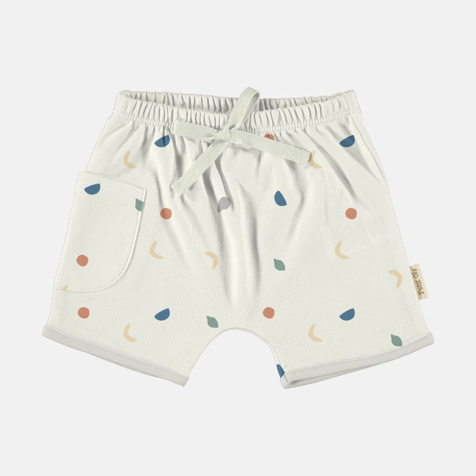 Petit Oh! | Pantaloncini in pima cotone Fruit multi