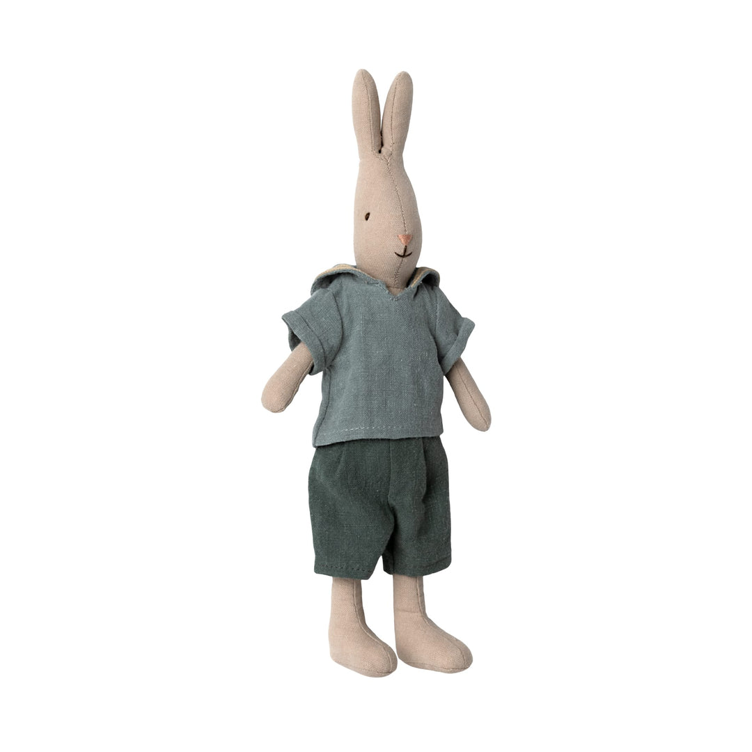 Maileg | Coniglio con felpa e pantaloncini, Size 2, Rabbit shirt