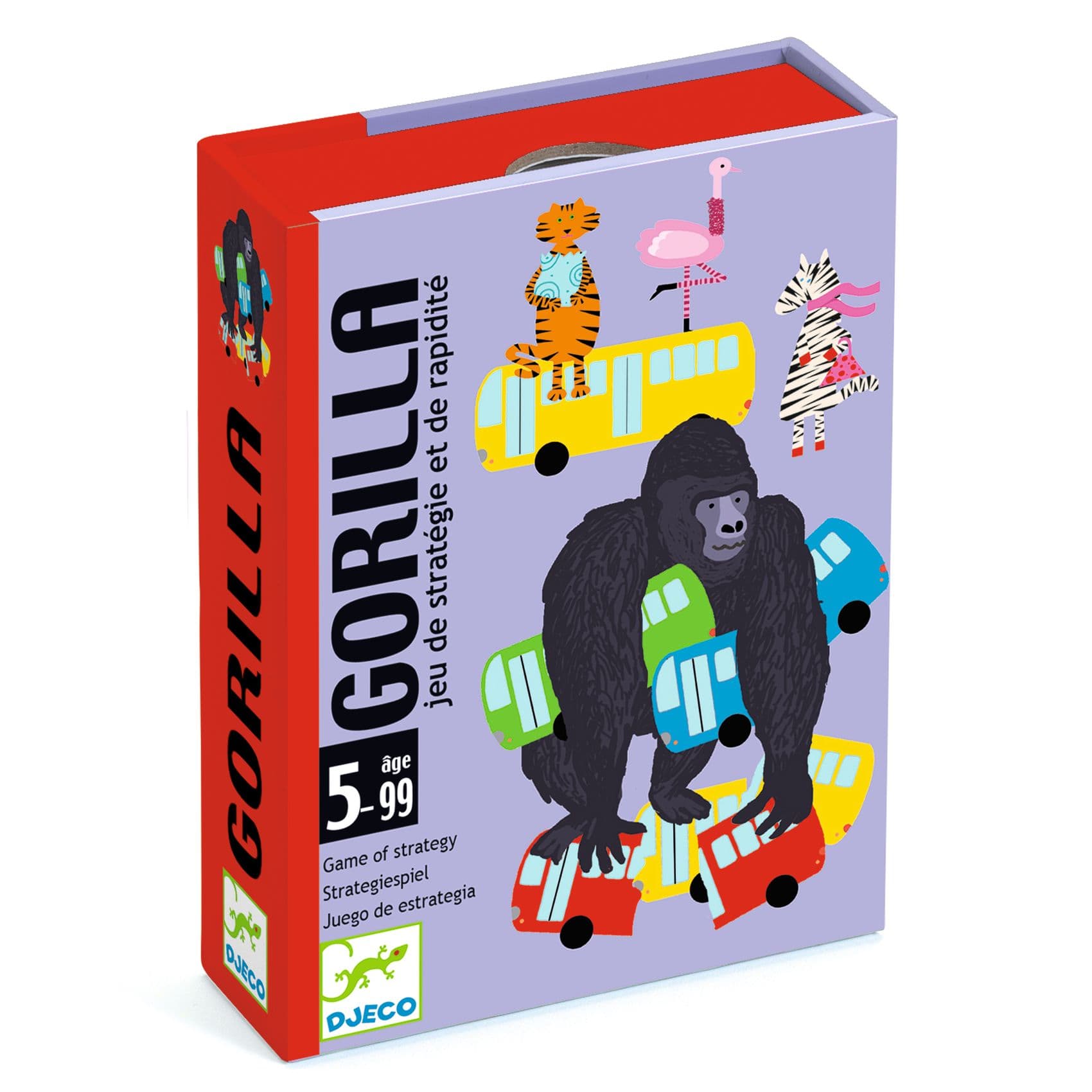 Djeco  Gioco di carte per bambini Gorilla – PIPI & PUPU and friends