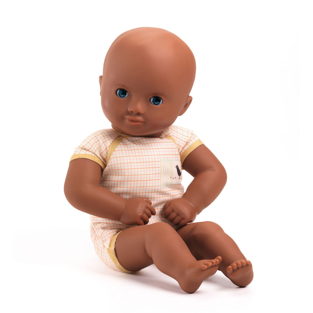 Djeco | Bambola di colore da vestire, Giallo Pomea DJ07881