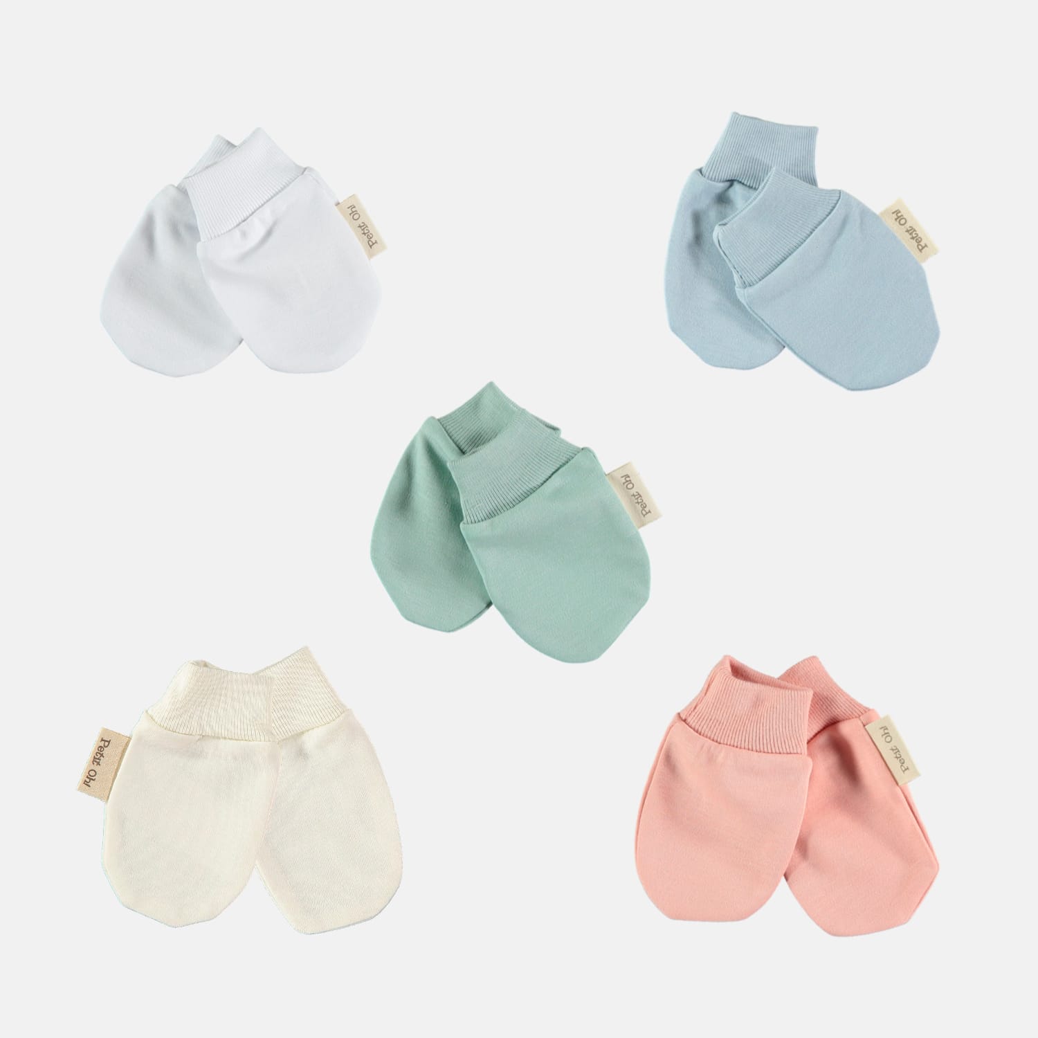 Muffole neonato in pima cotone