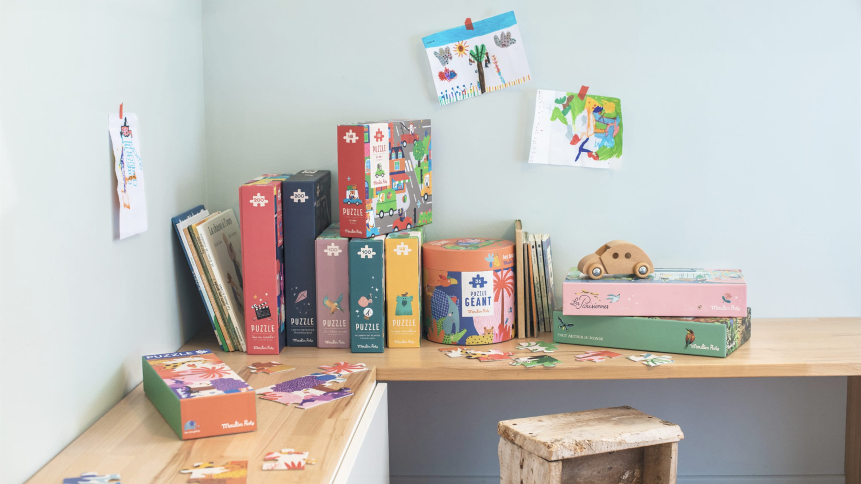 Puzzle per bambini - Moulin Roty, Londji, Djeco, Headu