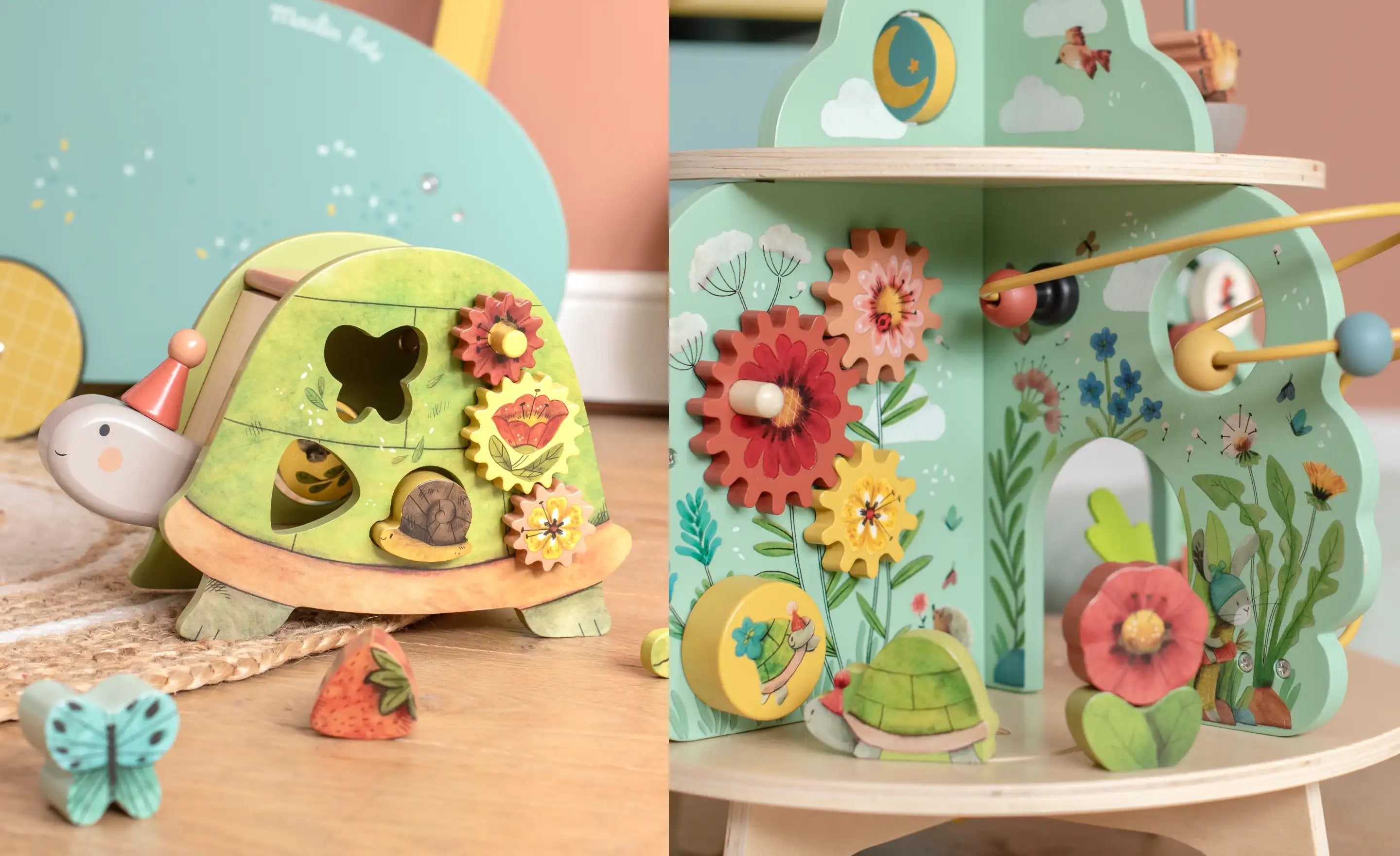 Attività e Sonagli per neonati e bambini di Moulin Roty Online