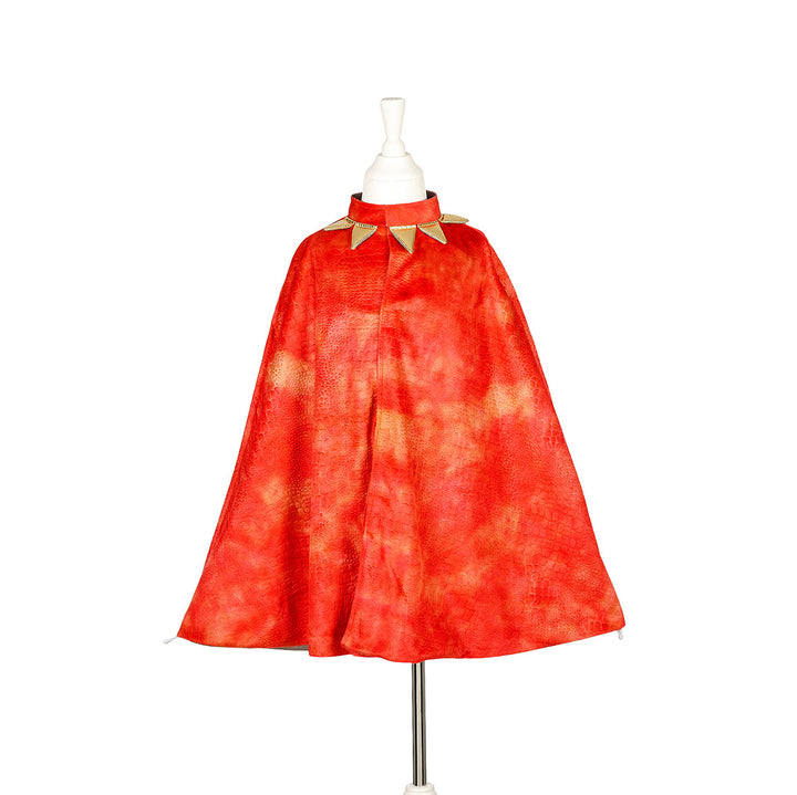 Reversible Red Dragon Knight Cape, 4-7 Years
