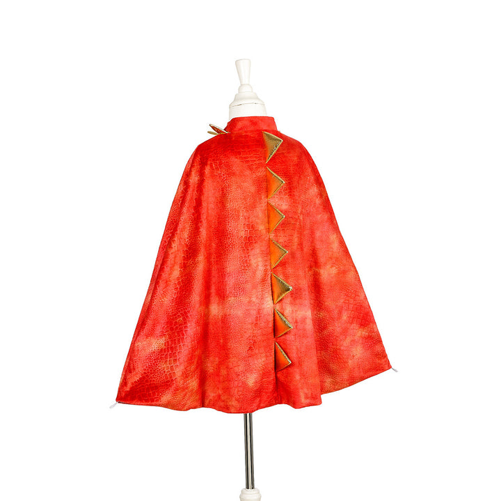 Reversible Red Dragon Knight Cape, 4-7 Years