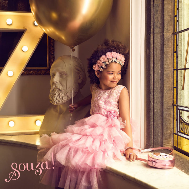 Pink tulle dress costume, Lysanna