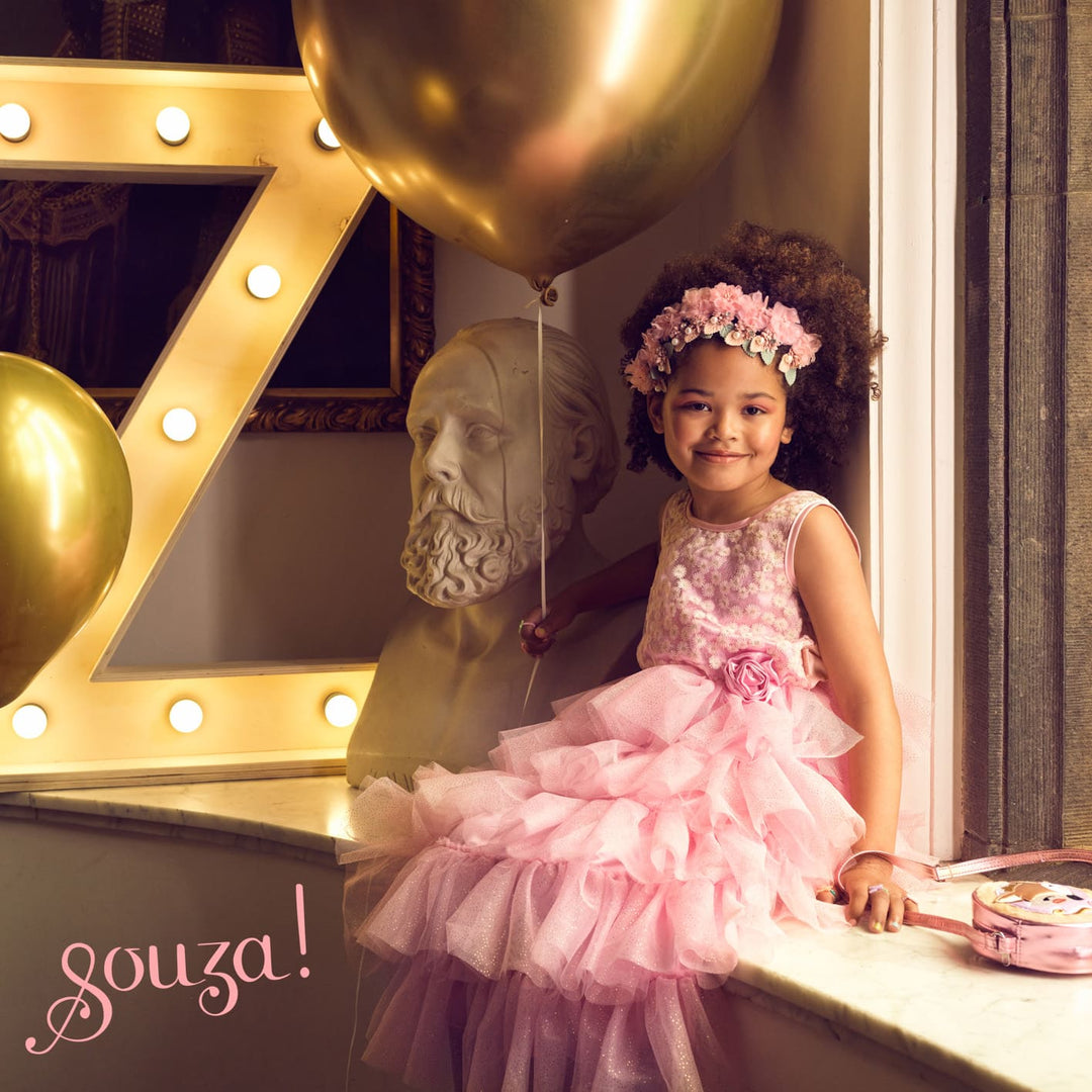 Pink tulle dress costume, Lysanna