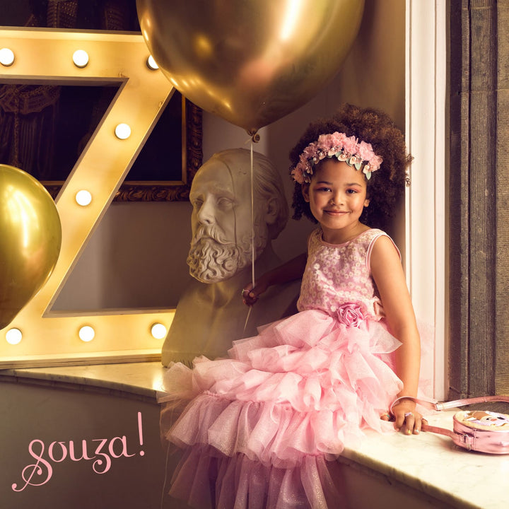 Pink tulle dress costume, Lysanna