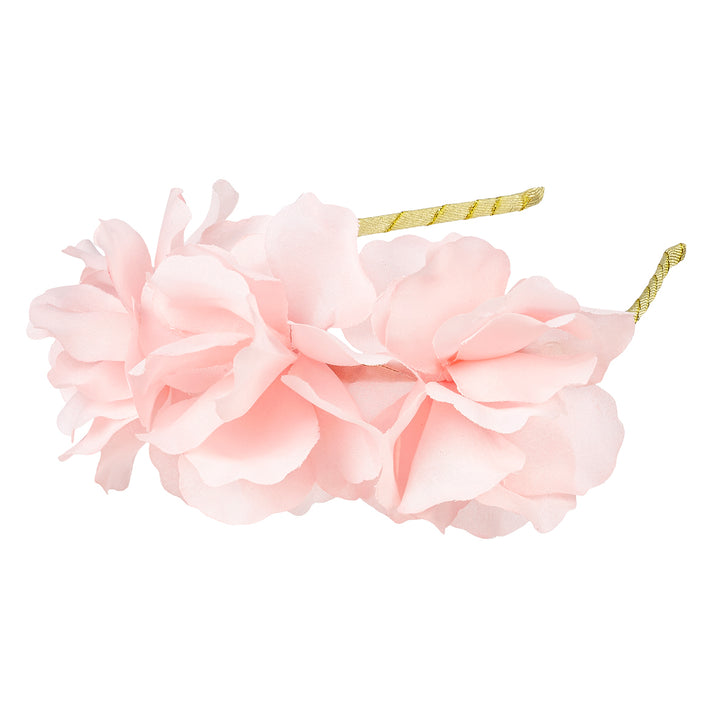 Pink flower tiara, Annemarie