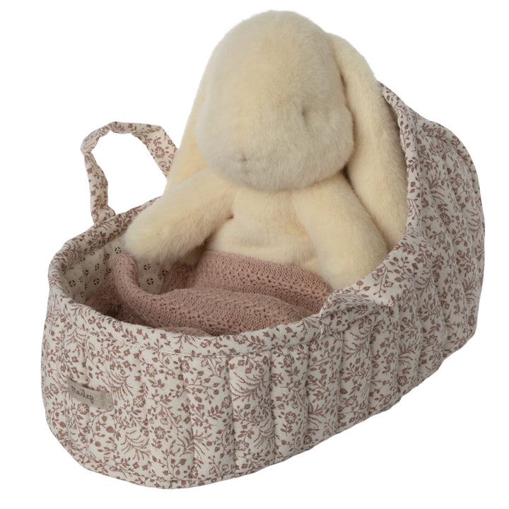 Maileg | Culla portatile per peluche, Off white, Carrycot Large