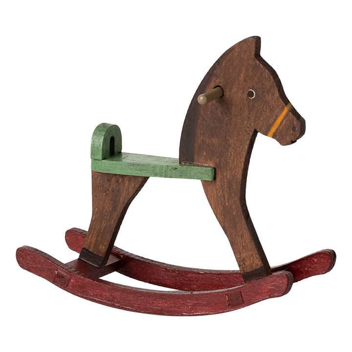 Cavallo a dondolo - marrone scuro, Topo