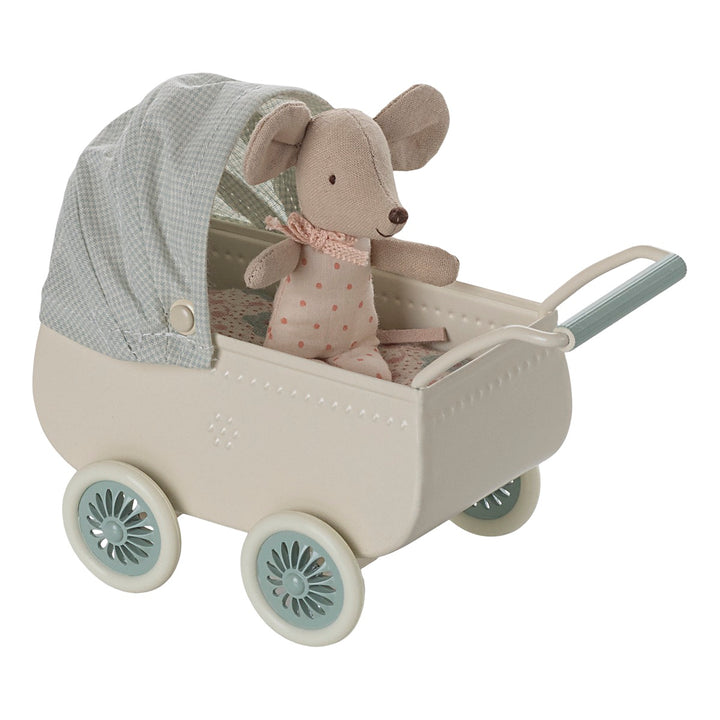 Baby Mickey Mouse Pram, Mint
