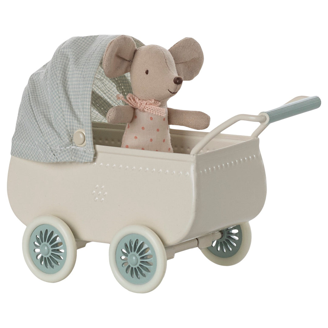 Baby Mickey Mouse Pram, Mint