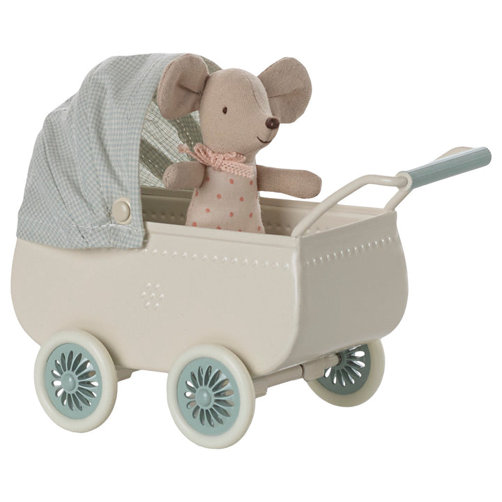 Baby Mickey Mouse Pram, Mint