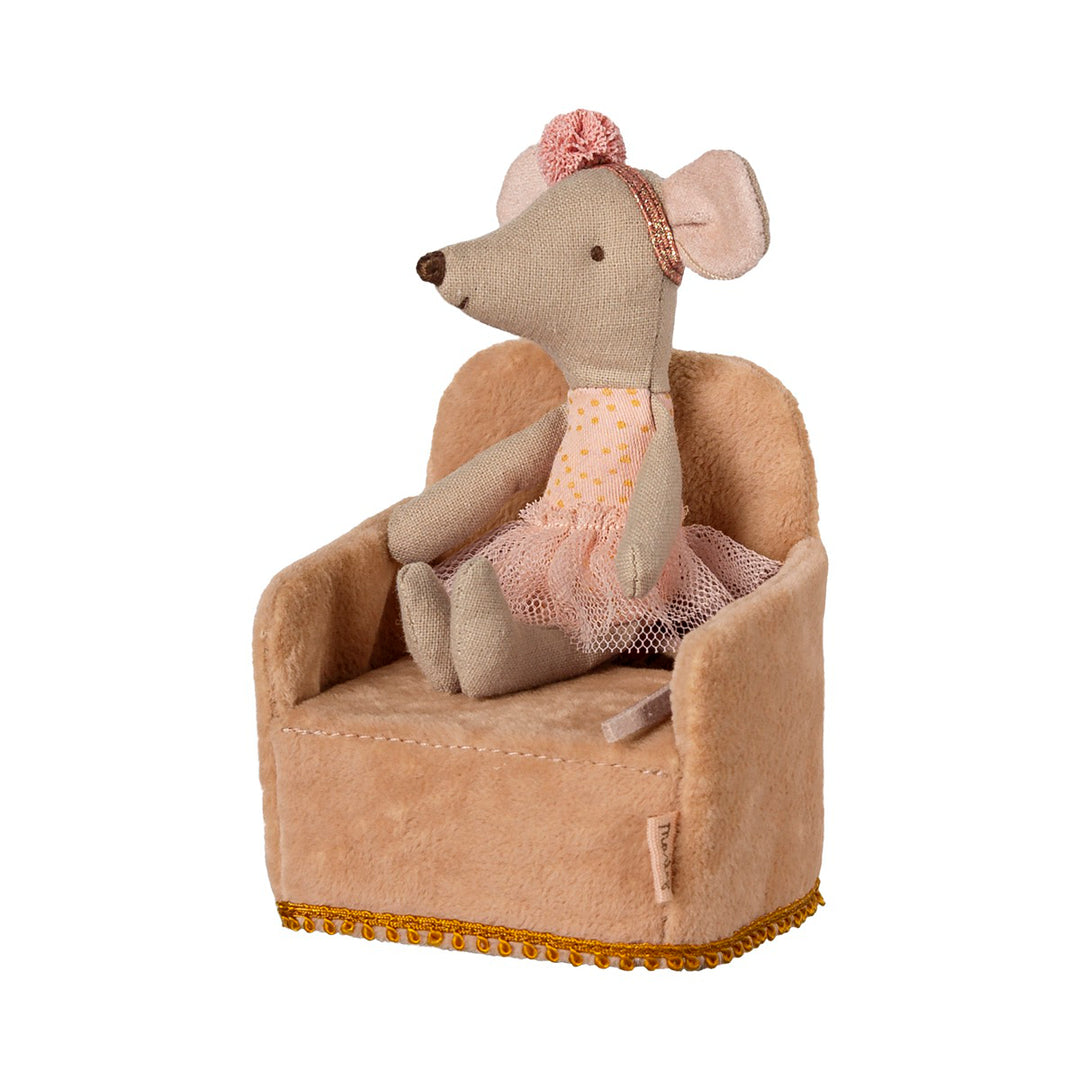 Powder armchair, Topo