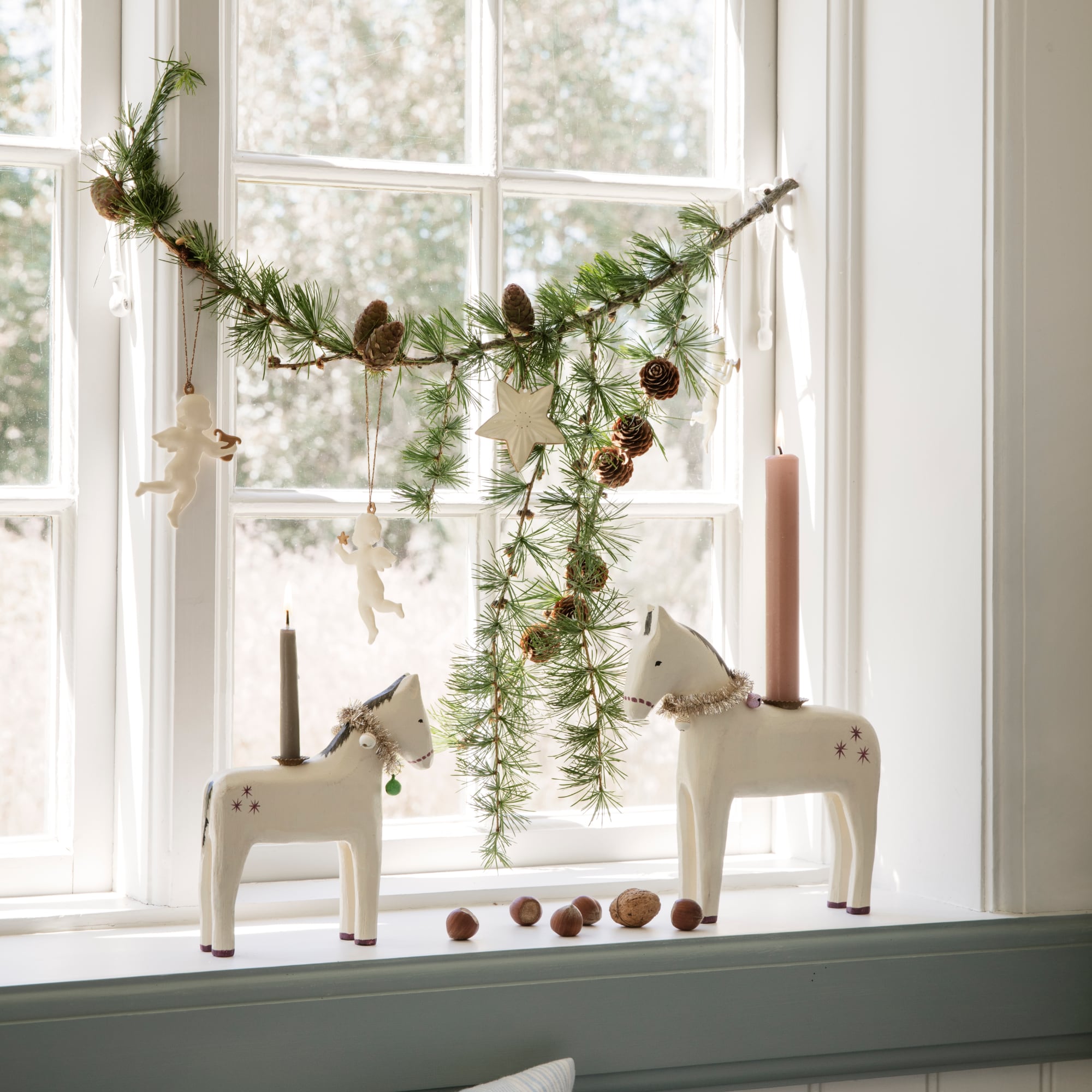 Maileg | Set of metal Christmas ornaments, Holy night