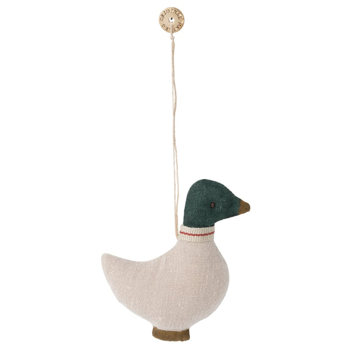 Fabric Christmas ornament, Duck