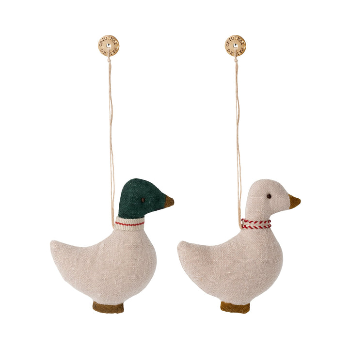 Fabric Christmas ornament, Duck