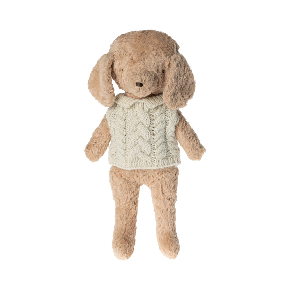 Maileg | Maglione off-white per peluche cucciolo, Puppy