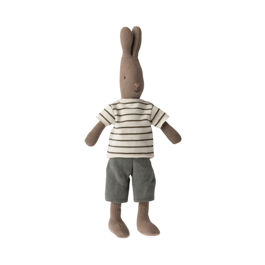 Maileg | Coniglio con felpa e pantaloncini, Size 2, Rabbit shirt