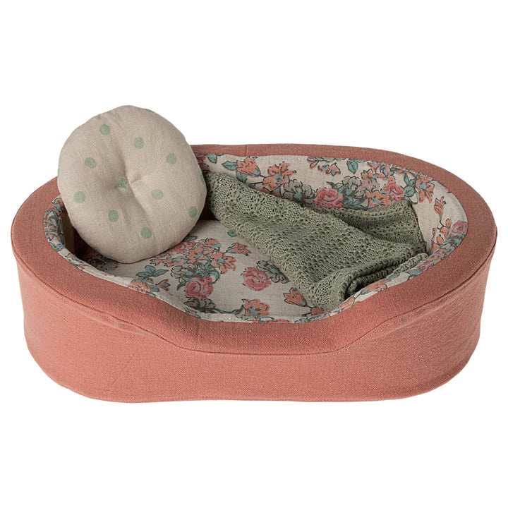 Cestino cuccia per peluche piccolo, Corallo