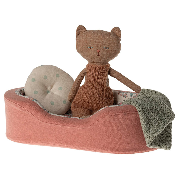 Cestino cuccia per peluche piccolo, Corallo