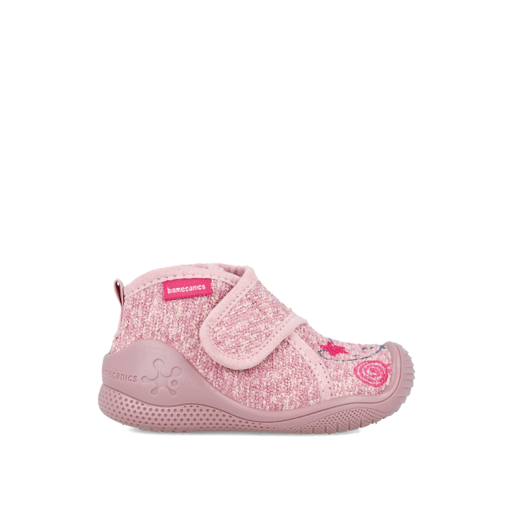 Scarpa da interno biogateo orsetto rosa