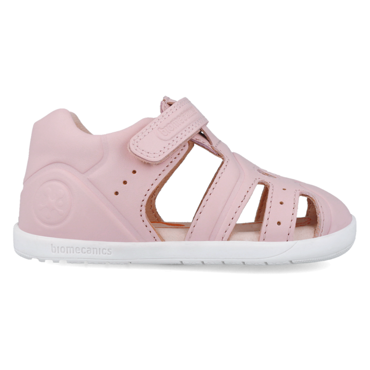 Sandali wider (piedi larghi) in pelle, Rosa