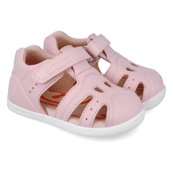Sandali wider (piedi larghi) in pelle, Rosa