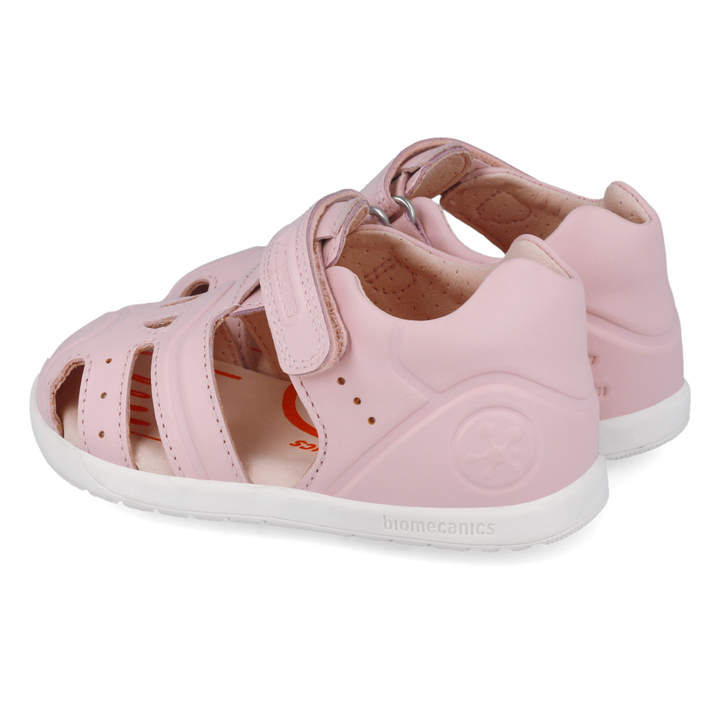 Sandali wider (piedi larghi) in pelle, Rosa