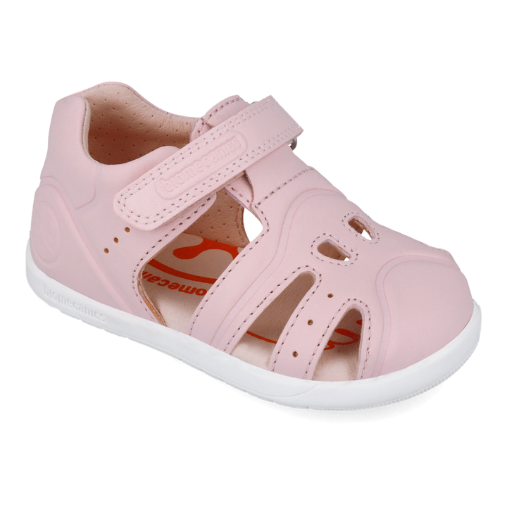Sandali wider (piedi larghi) in pelle, Rosa