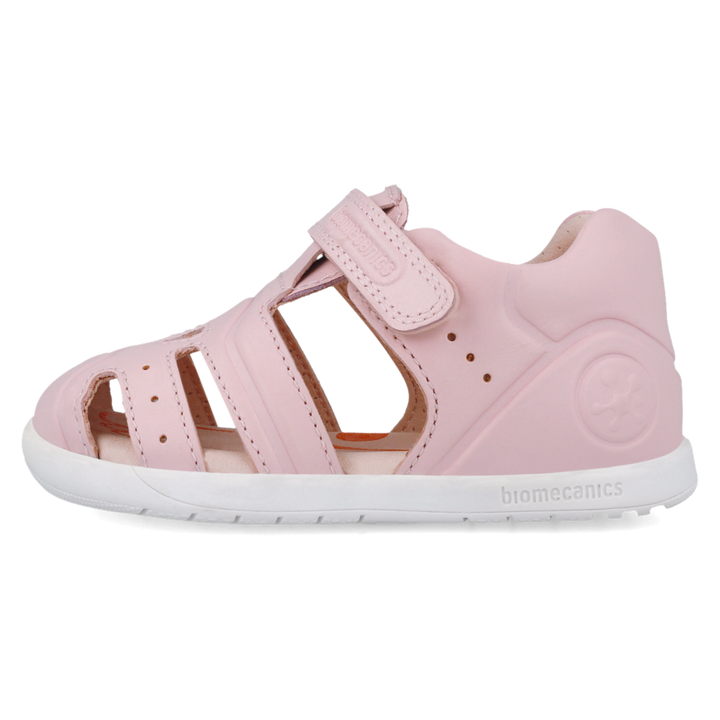 Sandali wider (piedi larghi) in pelle, Rosa