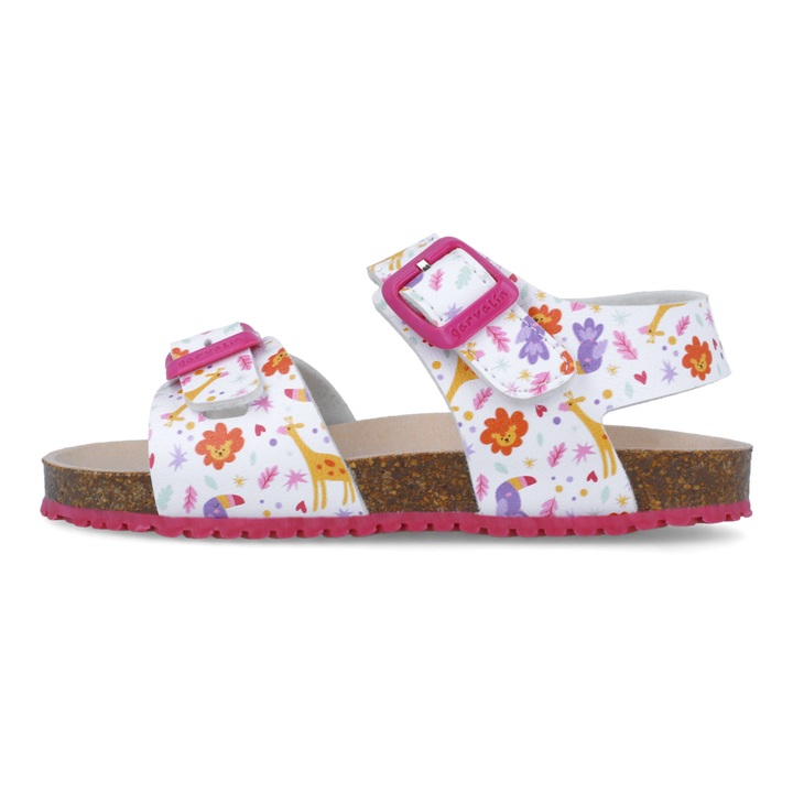 Sandali flessibili, Giraffe e uccellini