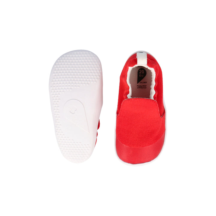 Scarpa Xplorer Scamp organic, Red | Bobux