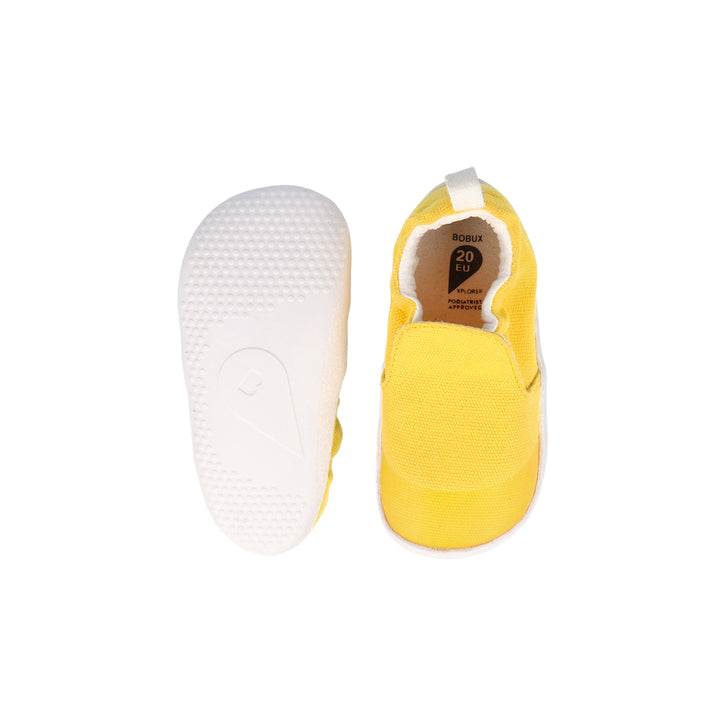 Scarpa Xplorer Scamp organic, Yellow | Bobux