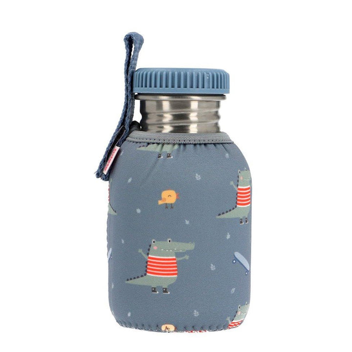 Stainless Steel Water Bottle 350ml, Crocodile