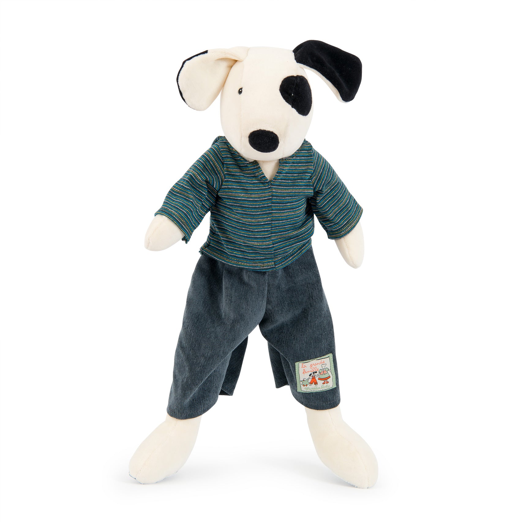 Moulin Roty | Peluche cane Julius, I Genitori - La Grande Famille