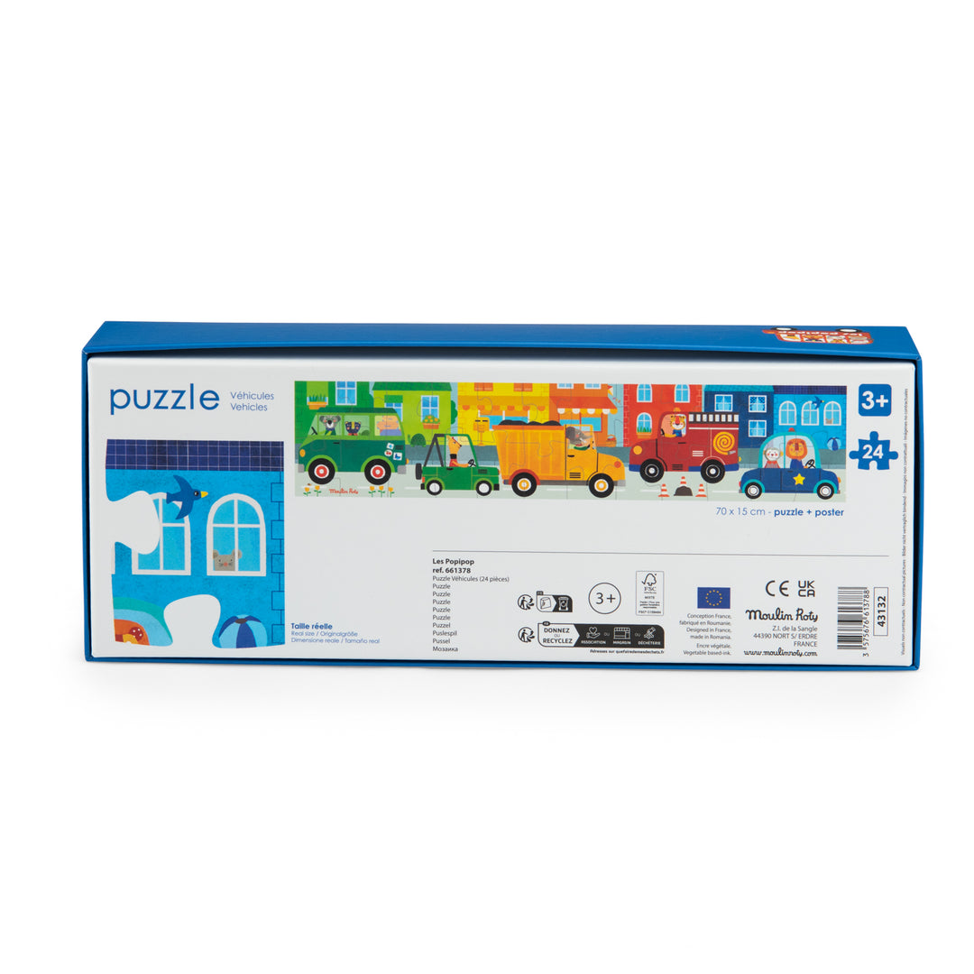 Puzzle Veicoli, 24pz