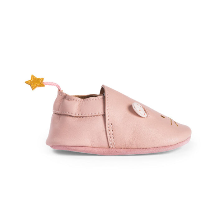 Pink Topo leather shoes