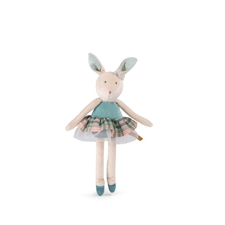 Peluche piccolo Coniglio blu, La petite école de danse | Moulin Roty