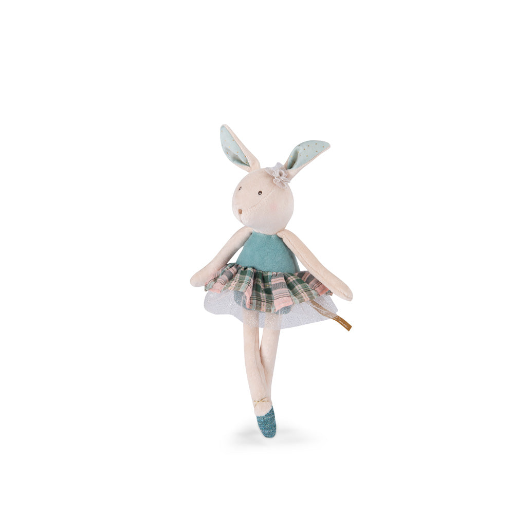 Peluche piccolo Coniglio blu, La petite école de danse | Moulin Roty