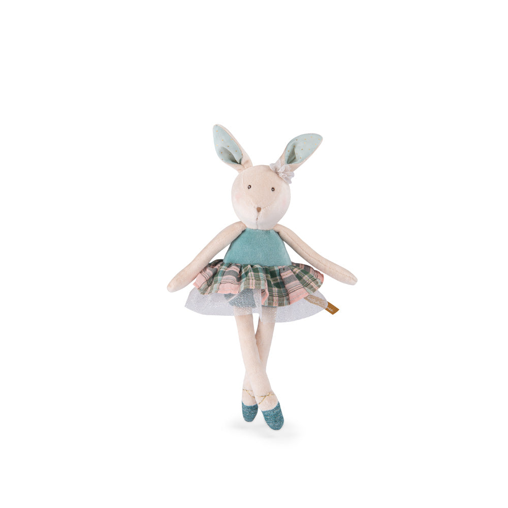 Peluche piccolo Coniglio blu, La petite école de danse | Moulin Roty